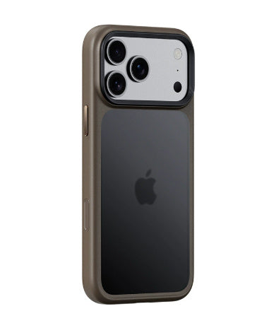Applicable To 17 ProMax Phone Case Skin Feeling Frosted Transparent Magnetic Drop-resistant Protective Cover