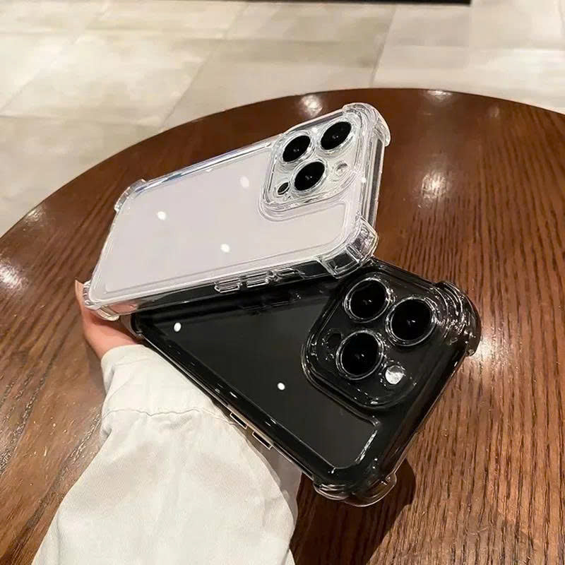 Shockproof Transparent Phone Case For iPhone 17 Clear Soft Bumper Cases Cover